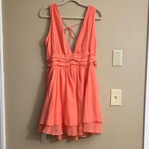 Abercrombie & Fitch Coral Mini Dress